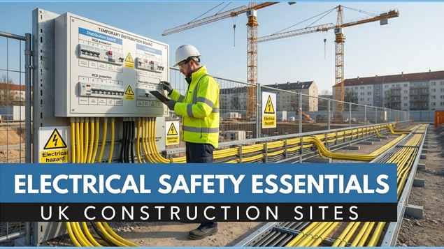Safety Essentials for Temporary Electrical Installations on UK Construction Sites
