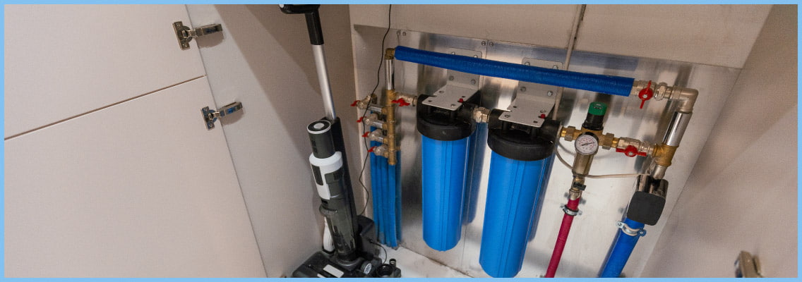 Temporary Boosted Water System in Use