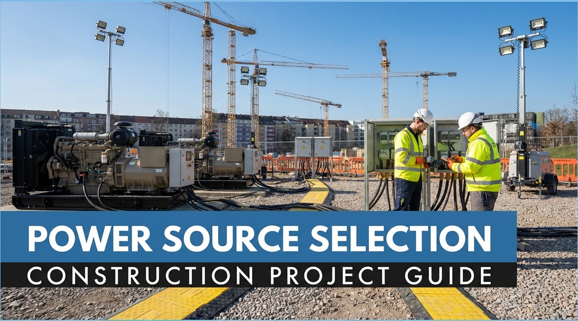 Power Source Selection Guide for Construction Projects