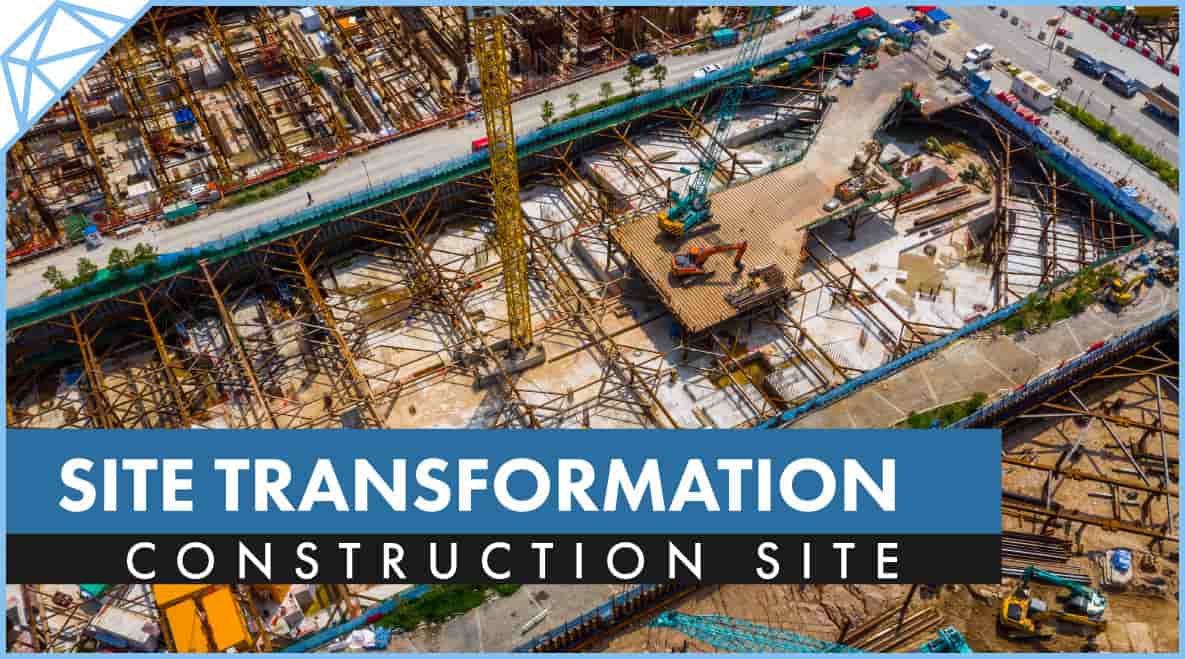 Transforming a Major Construction Site with Temporary Services