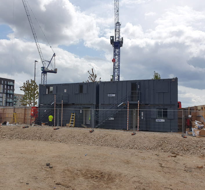 The Society Student Accommodation Development - Temporary Electrics, Water Supply, Site Accommodation, Security