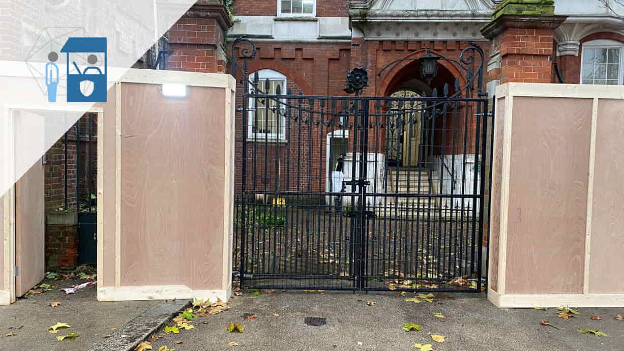 On-Site Security Cabins for Construction